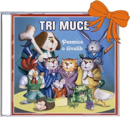 TRI MUCE / Pesmi o živalih - CD